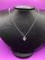 Conjunto Brinco e Colar com Zircônia Quadrada Aço Inox - loja online