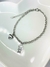 Pulseira Menino e Coração Aço Inox - Fonte das Joias