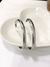 Argola Boleada Estampada Grande Aço Inox - loja online