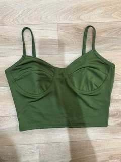 Cropped Alcinha Retro Sem Bojo - loja online