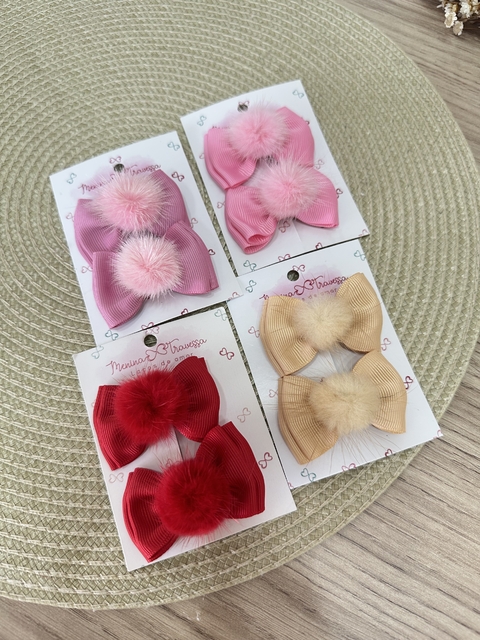 PAR GRAVATINHA POM POM - P