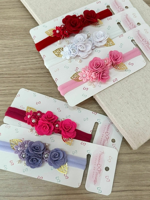 FAIXA ROSINHAS LUXO - comprar online