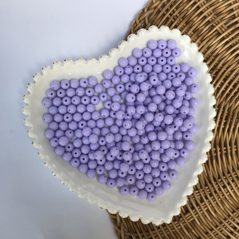 BOLA LEITOSA 8MM LILÁS - 30g