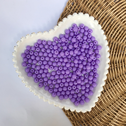 BOLA LEITOSA 8MM ROXA - 30g