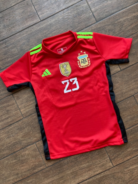Camiseta Dibu Roja Niños ???