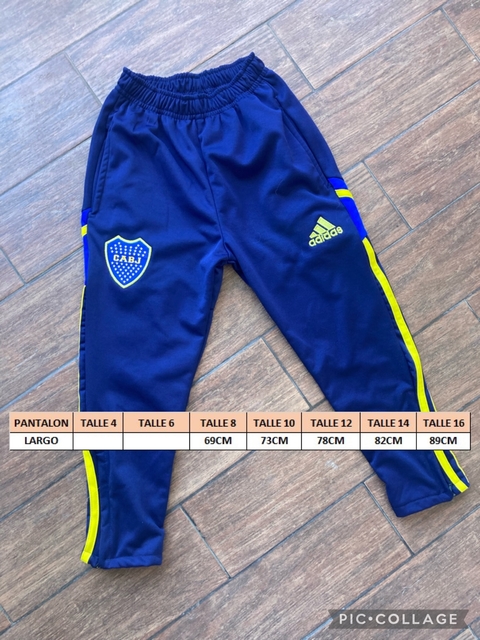 Pantalon Boca Niños con Cierre botamanga