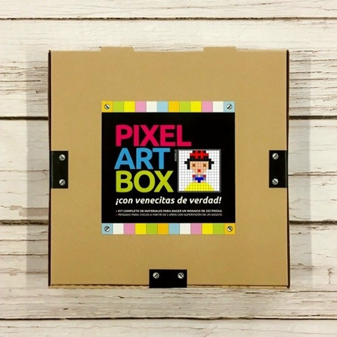 PIXEL ART BOX Blancanieves - Kit de Mosaico para niños