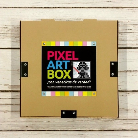 PIXEL ART BOX Darth Vader - Kit de Mosaico para niños