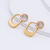 Brinco Dourado Pretty em Aço Inoxidável