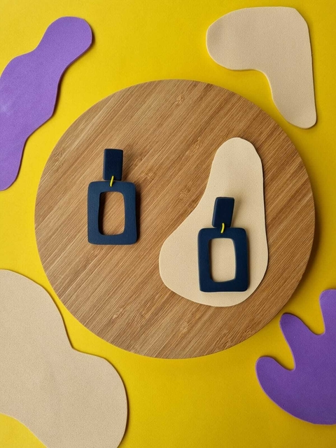 Brinco Vista Azul Marinho - Orgânika