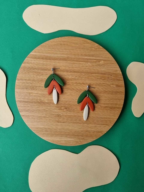 Brinco Flora Verde Oliva - Orgânika