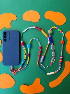 Cordinha para Celular Lilás Hortênsia - Orgânika Acessórios - comprar online