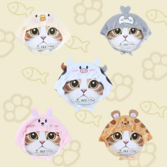 Gorro Disfraz Animalitos Para Gatos Mascotas Divertido Oreja - M&Q REGALOS
