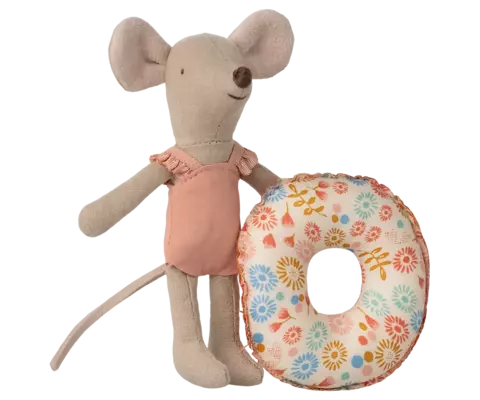 Beach mouse with float, Little sister - Flower - comprar en línea