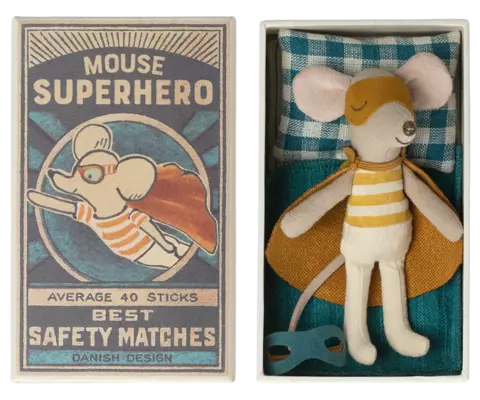 Super hero mouse, Little brother in matchbox - comprar en línea