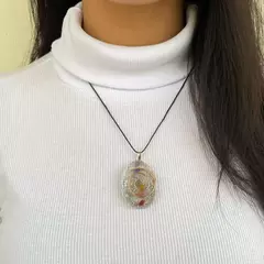 Colar Orgonite dos 7 Chakras - Oval - Alinhamento dos Chakras na internet