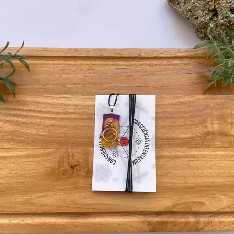 Colar Orgonite - Saint Germain - Ametista - comprar online