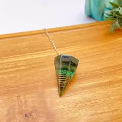 Pêndulo Orgonite - Esmeralda - comprar online