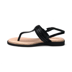 Sandalia Hebilla Strass Tira Empeine Combinada Nara Verniz Piccadilly (513009VZ) - Mousse Calzados