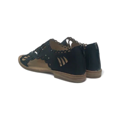 Sandalia Caladas Aplique Tachas Napa Mousse (001NP) - Mousse Calzados