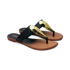 Ojota Aplique Grande pvc Vizzia (1095PVC)