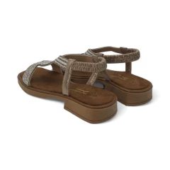 Sandalia Tira Empeine Strass Talón Elástico Glow Mousse (50GW) en internet