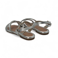 Sandalia Tiras Cruzadas Strass Metalizado Molekinha (21571205MZ) en internet