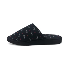 Pantufla Estampa Love Textil Comodita (1179TE) - Mousse Calzados