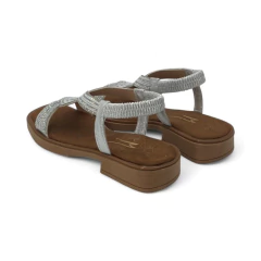 Sandalia Tira Empeine Strass Talón Elástico Glow Mousse (50GW) - tienda online