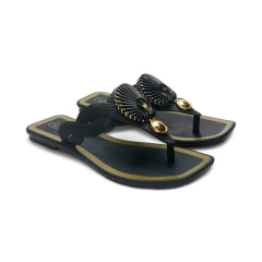 Ojota Aplique Grande pvc Vizzia (2109PVC)