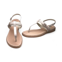 Imagen de Sandalia Hebilla Strass Tira Empeine Combinada Nara Verniz Piccadilly (513009VZ)