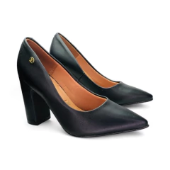 Zapato Stiletto Taco Ancho 7 1/2 Napa Vizzano (1285400NP)