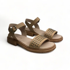 Sandalia Faja Tachas Napa Mousse (205NP) en internet