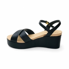 Sandalia Tiras Cruzadas Taco chino Base Forrada 6 1/2 Napa Beira Rio (8407103NP) - Mousse Calzados