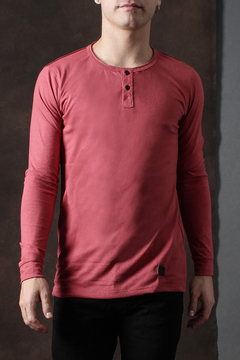 REMERA M/L CON CARTERA (40201) - comprar online