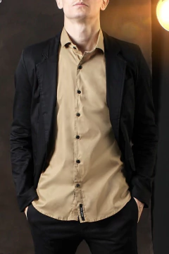 CAMISA LISA VESTIR (44102) - tienda online