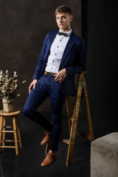 PANTALON COTTON SATEN TRAJE (44300T) - tienda online