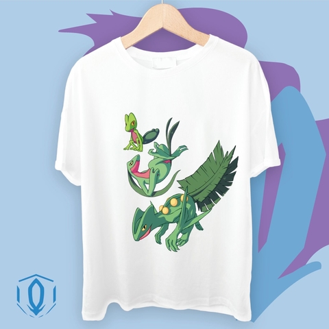 Remera Treecko Grovyle Sceptile