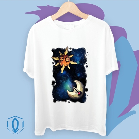 Remera Solrock y Lunatone