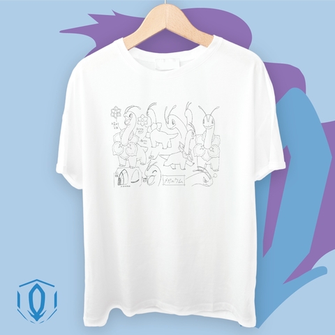 Remera Boceto Meganium