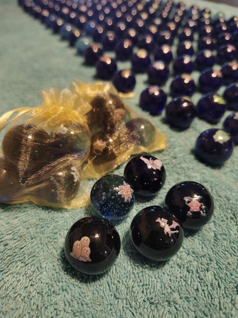 10 Canicas para exhibicion de Pokemon Kanto (Aleatorias)