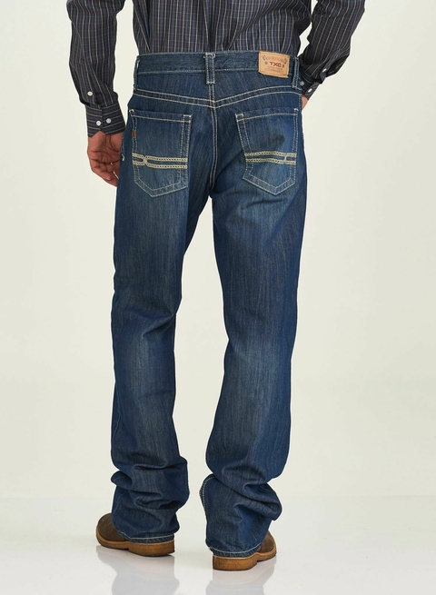 Calça Jeans Masculina Txc X3 Relaxed Bordada 18025d - comprar online