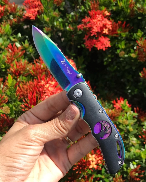 Canivete Importado - Elk Ridge Dker134rb Furta-cor