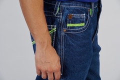 Imagem do Calça Docks Bordada No Bolso Verde 03726