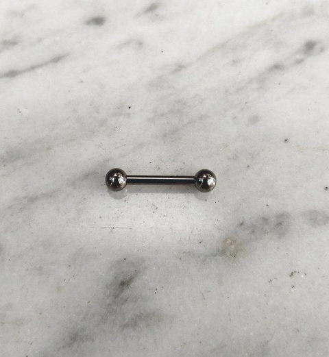 Piercing para pezón o lengua Titanio