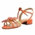 ANACAPRI SANDÁLIA SALTO LARANJA LAÇO MULTICOLORIDO - Mariachic Multimarcas