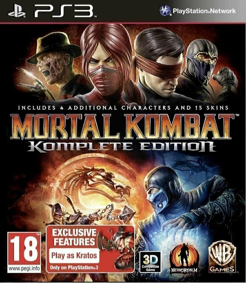 MORTAL KOMBAT 9 KOMPLETE PS3 DIGITAL