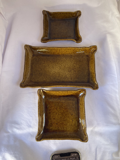 Kit sushi em cerâmica, feito à mão. - comprar online