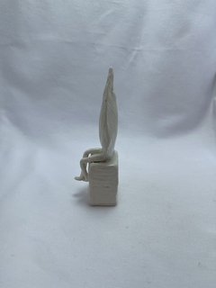 Folhinha do Bem em cerâmica, feito à mão. - comprar online