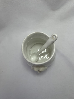 Molheira Sagrada Família em relevo feito a mão, em cerâmica. - comprar online